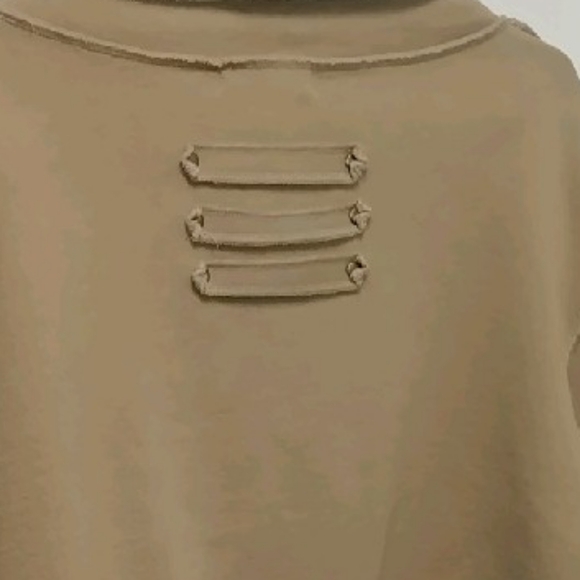Neon Buddha Tan Cowl Neck Sweater - Picture 6 of 9